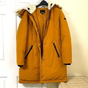 Sam Edelman Hooded Heavy Parka With Removable Faux Fur